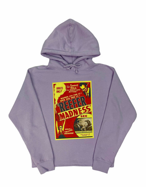 Reefer Madness Hoodie - Lilac